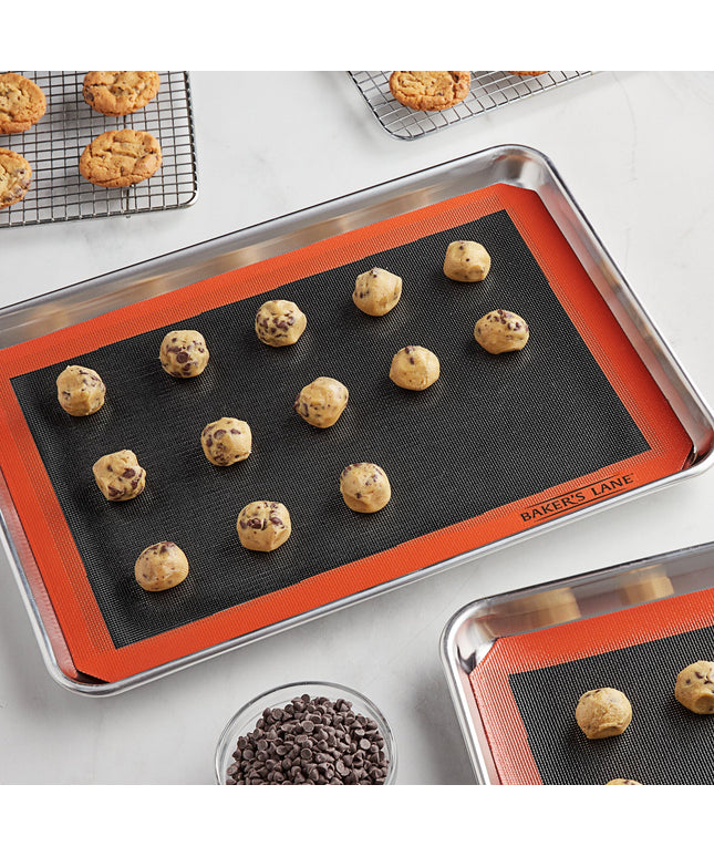 Tấm lót nướng silicone chống dính đục lỗ Baker's Lane half size loại dày 30 x 42 cm