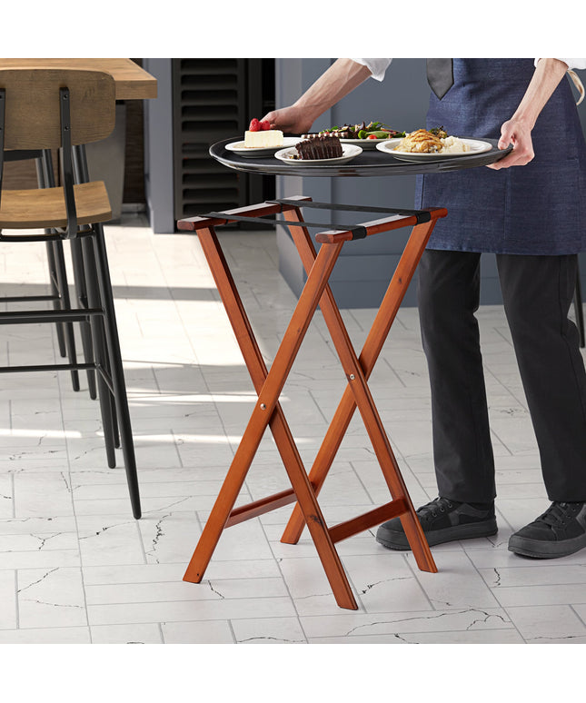 Giá đỡ khay gỗ óc chó Lancaster Table & Seating 81,3 cm