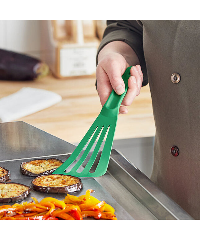 Xẻng phới / xẻng lật có rãnh chịu nhiệt cao Mercer Culinary Hell's Tools M35110GR màu xanh lá 30 cm