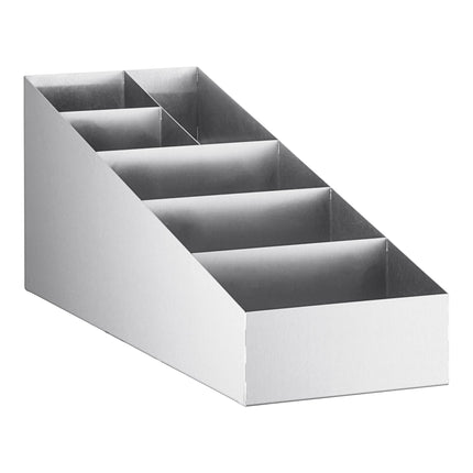 Giá đựng nắp / ống hút / gói gia vị inox 6 ngăn ServSense