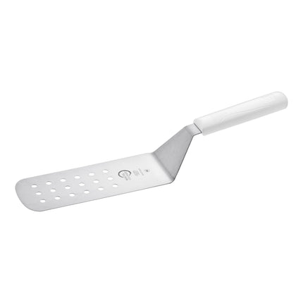 Xẻng lật đục lỗ Mercer Culinary Millennia M18710WH, tay cầm trắng 20 x 8 cm