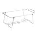 Chân kê nồi hâm gấp gọn dây thép mạ crôm Choice cho khay dùng một lần full size