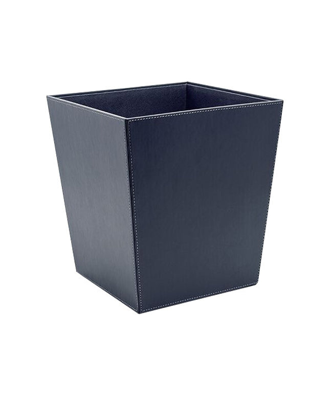 Sọt rác loe da giả room360 London 13,2 lít - Màu xanh navy, Thùng 4 cái