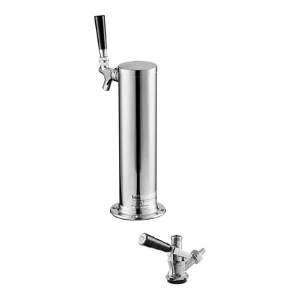 Bộ khớp nối bom bia hệ "D" và tháp bia 1 vòi Avantco 178TOWER1KIT - cột 7,6 cm