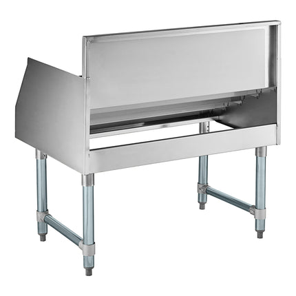 Trạm pha chế gầm quầy bar Regency 91,4 cm Five-Tiered inox rượu trưng bày giá - 66 cm sâu