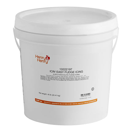 Kem phủ bánh vị fudge Henry & Henry Icin' Easy 20,4 kg