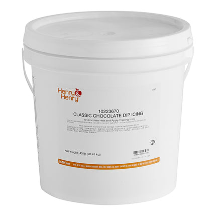 Kem phủ bánh Henry & Henry Classic sô cô la Dip Icing 20,4 kg