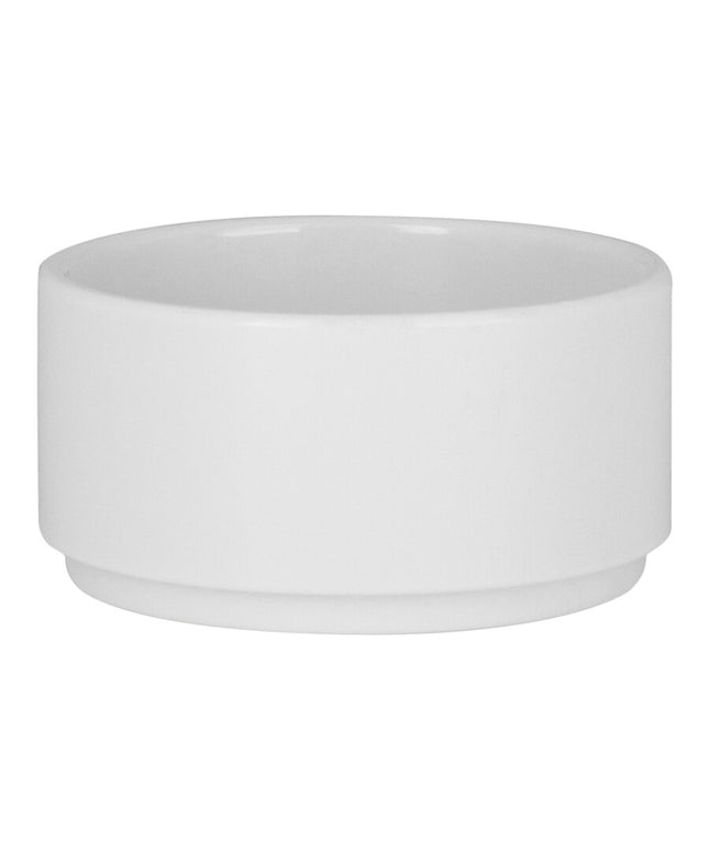 Miếng lót hộp bento melamine tròn trắng Creations Nu from Steelite International 7,6 cm - Thùng 12 cái