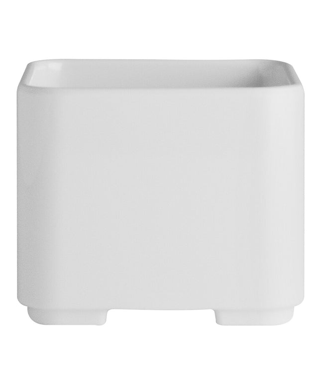 Khay lót bento vuông melamine trắng Creations Oasis (Steelite International) 8 cm - Thùng 4 cái