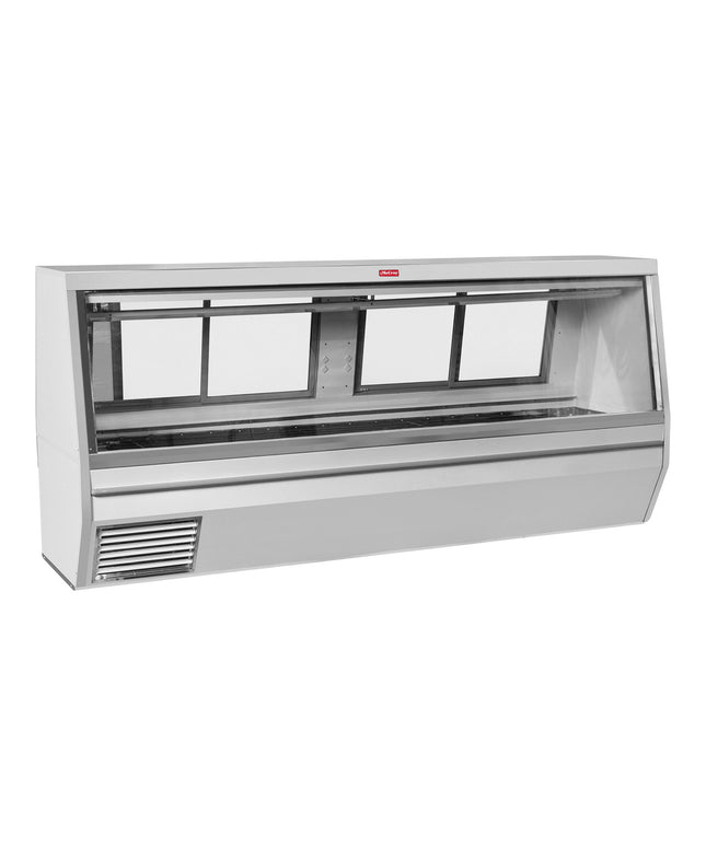 Tủ trưng bày thịt đỏ lạnh nhiệm vụ kép trắng Howard McCray SC-CMS34N-6-LED 34N 183 cm - 115V