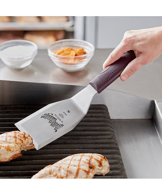 Xẻng lật cạnh vuông cỡ lớn chịu nhiệt cao Mercer Culinary Hell's Handle M18340 13 x 8 cm