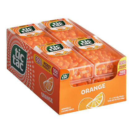 Kẹo bạc hà vị cam Tic Tac hộp 100 viên - Thùng 288 hộp