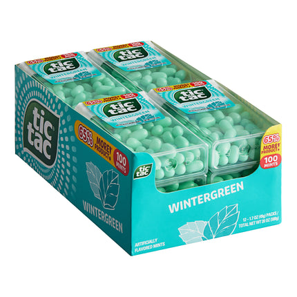 Kẹo bạc hà Tic Tac vị lá bạc hà gói 100 viên - Thùng 288 gói