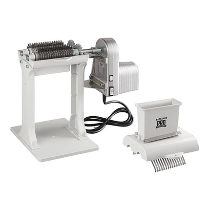 Máy dần thịt điện 31 lưỡi kèm bộ động cơ, tay quay, hai chân và kẹp Backyard Pro MT-31 Butcher Series