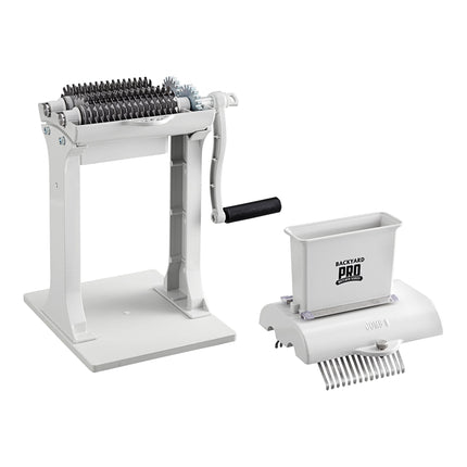Máy làm mềm thịt thủ công Backyard Pro MT-31 31 lưỡi kèm chân và kẹp