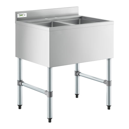 Bồn rửa quầy bar hai chậu Regency 67 x 53 cm