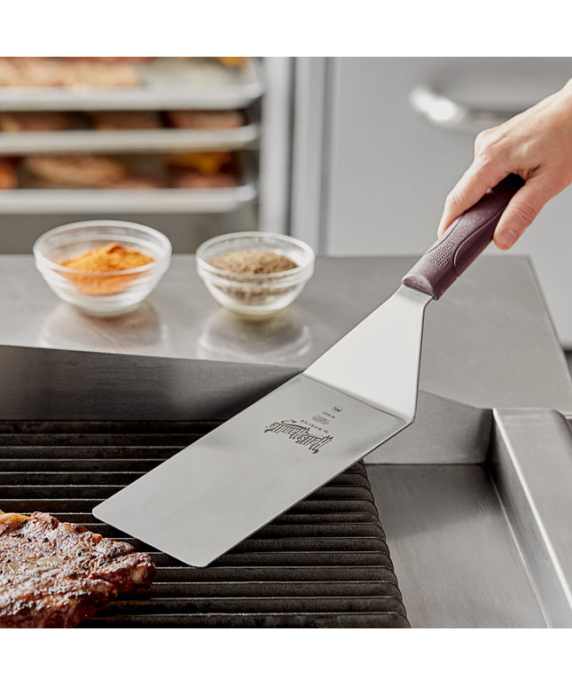 Xẻng lật cạnh vuông chịu nhiệt cao cỡ lớn Mercer Culinary Hell's Handle M18350 20 x 10 cm