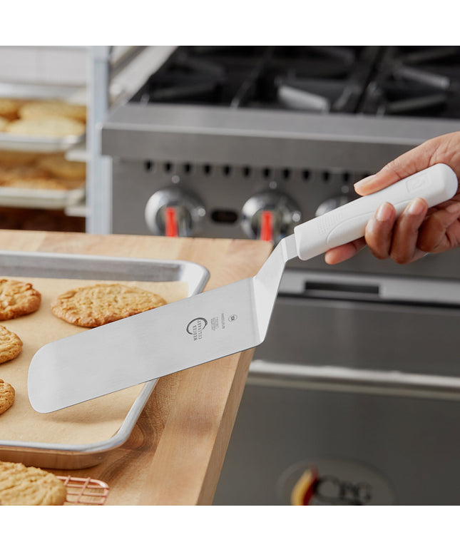Xẻng lật Mercer Culinary Millennia M18700WH, tay cầm trắng 20 x 8 cm