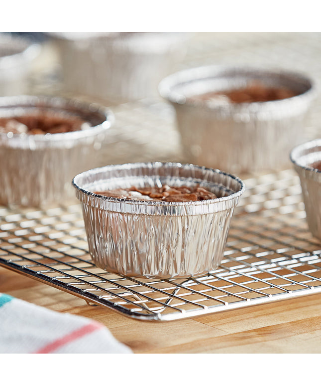Chén ramekin nhôm tròn dùng một lần Baker's Lane 118 ml - Gói 50 cái