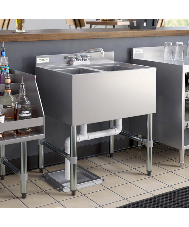 Bồn rửa quầy bar hai chậu Regency 67 x 53 cm