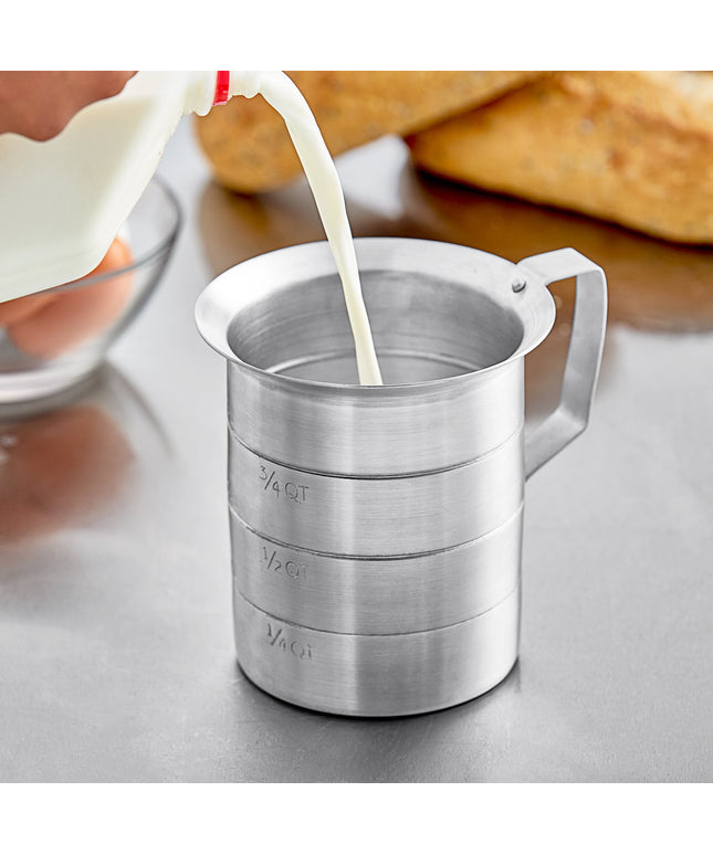 Cốc đong nhôm Choice 946 ml có mỏ rót
