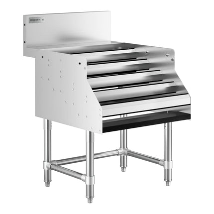Kệ trưng bày rượu inox Regency Spec Line 61 cm năm tầng - sâu 74 cm