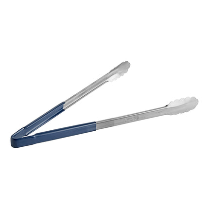 Kẹp gắp inox tay cầm bọc vỏ sò Fourté 41 cm - Màu xanh dương