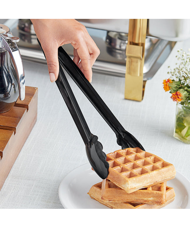 Kẹp gắp polycarbonate đầu sò Choice 30 cm đen
