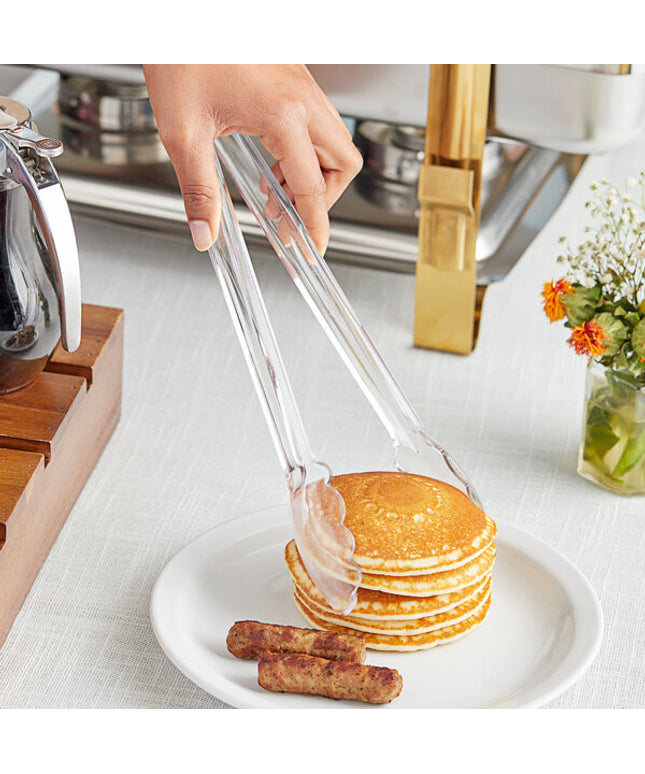 Kẹp gắp polycarbonate trong suốt tay cầm vỏ sò Choice 30 cm