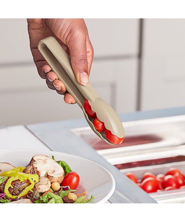 Kẹp gắp vân sò polycarbonate be Choice 15 cm