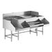 Trạm pha chế cocktail kết hợp thép không gỉ kèm mặt để ráo Regency Spec Line 152 cm
