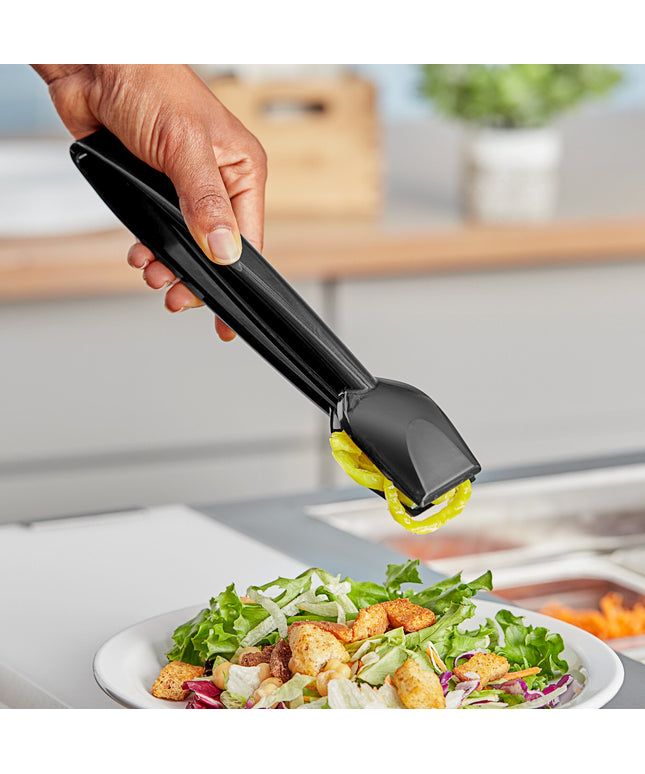 Kẹp gắp salad polycarbonate Choice đen 23 cm