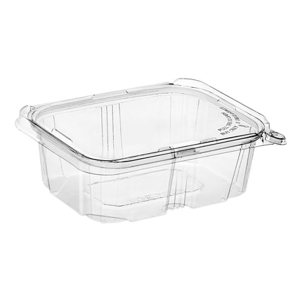 Choice TamperSafe Hộp Đựng Chữ Nhật 32 oz Nhựa PET Trong Suốt Chống Giả Mạo, Có Niêm Phong An Toàn Kèm Nắp Phẳng Gập - 2