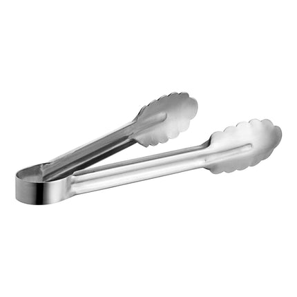 Kẹp phục vụ Choice 24 cm thép không gỉ loại nặng một mảnh mép sò điệp