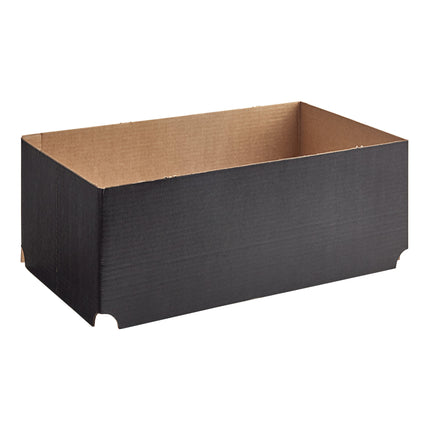 Nồi hâm dùng một lần Choice 52,7 cm x 33,7 cm x 19,1 cm dùng một lần đen chắn gió nồi hâm - Bó 10 cái