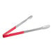 Kẹp phục vụ Fourté 41 cm thép không gỉ tay cầm phủ đỏ mép sò điệp