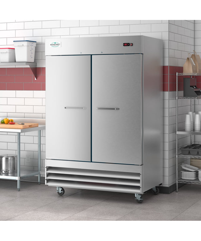 Tủ đông đứng cửa đặc MainStreet Equipment BMR-49-F 137 cm