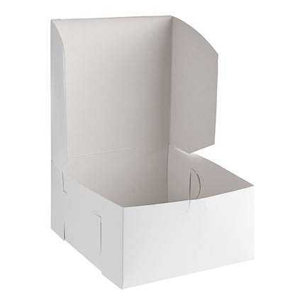 Hộp bánh màu trắng tùy chỉnh Baker's Lane 30,5 x 30,5 x 15,2 cm - Thùng 50 cái