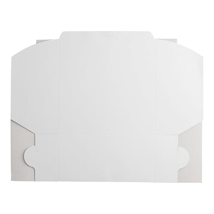 Hộp bánh màu trắng tùy chỉnh Baker's Lane 30,5 x 30,5 x 15,2 cm - Thùng 50 cái