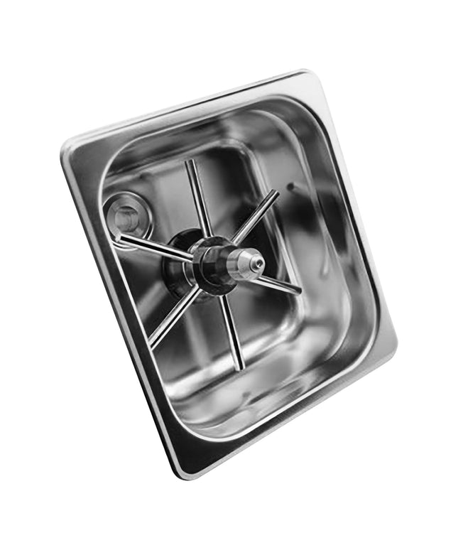 Vòi rửa ca đánh sữa Rhino Coffee Gear RHPR150-S thép không gỉ 17,5 x 15,9 x 6,2 cm van Spinjet