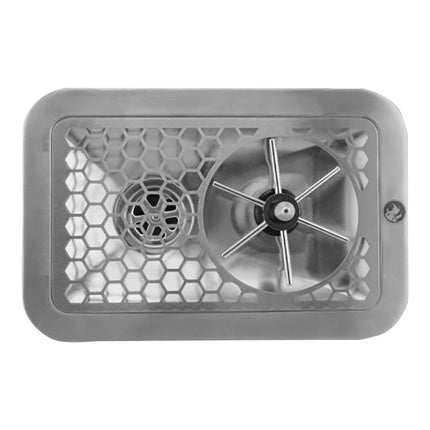 Bồn xịt rửa ca đánh sữa thép không gỉ Rhino Coffee Gear RHPR300-S 35 x 23 x 9 cm van Spinjet