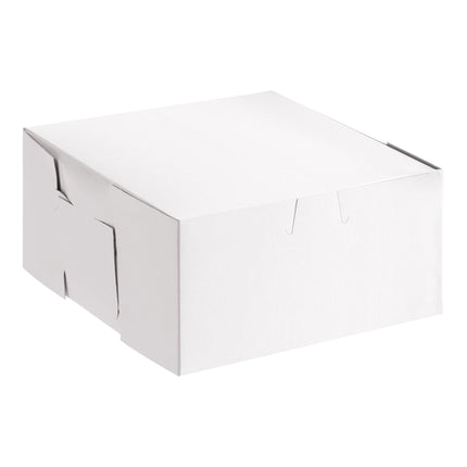 Hộp bánh kem Baker's Lane trắng 20,3 x 20,3 x 10,2 cm - Thùng 250 cái