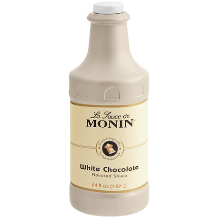 Sốt tạo hương socola trắng Monin 1,9 lít - Thùng 4 chai
