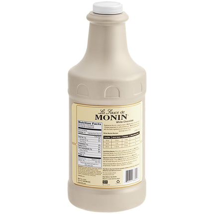 Sốt tạo hương socola trắng Monin 1,9 lít - Thùng 4 chai