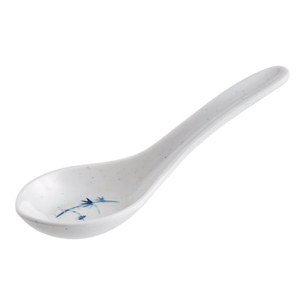 Thìa súp wonton melamine Acopa Biru 22 ml - Thùng 60 cái