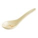 Muỗng súp hoành thánh melamine Acopa Brassia 0,75 oz (22 ml) - Thùng 60 cái