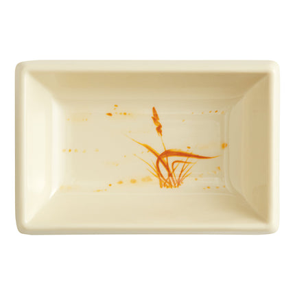 Đĩa đựng sốt melamine chữ nhật Acopa Brassia 59 ml - Thùng 12 cái