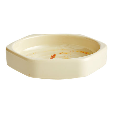 Đĩa đựng nước chấm melamine lục giác Acopa Brassia 74 ml - Thùng 12 cái