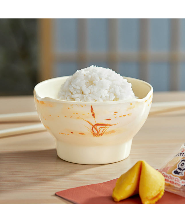 Tô cơm nhựa melamine tròn Acopa Brassia 266 ml - Thùng 12 cái