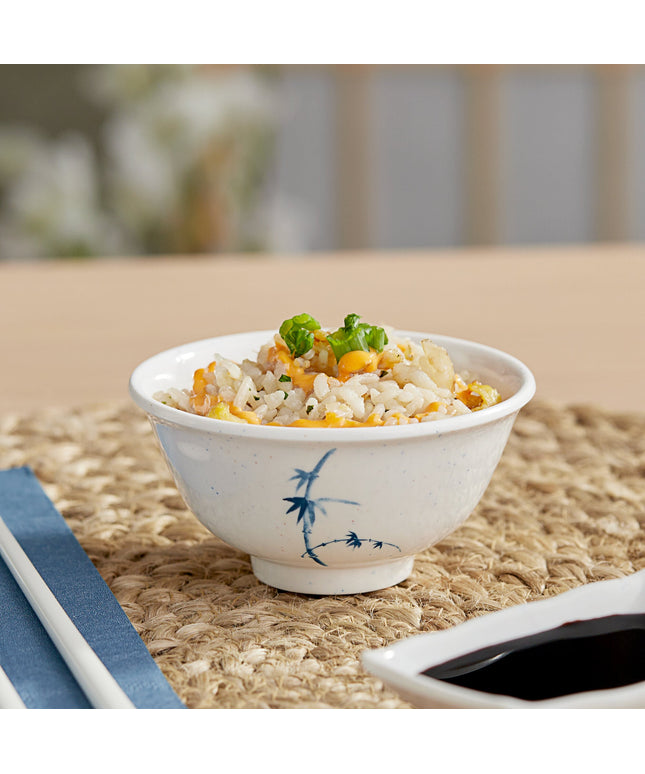 Tô cơm melamine tròn Acopa Biru 163 ml - Thùng 24 cái